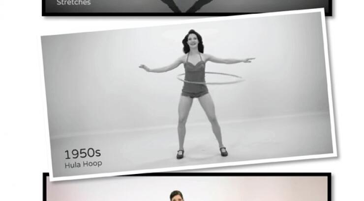 100 χρόνια γυμναστικής σε... 100 δευτερόλεπτα! [βίντεο]