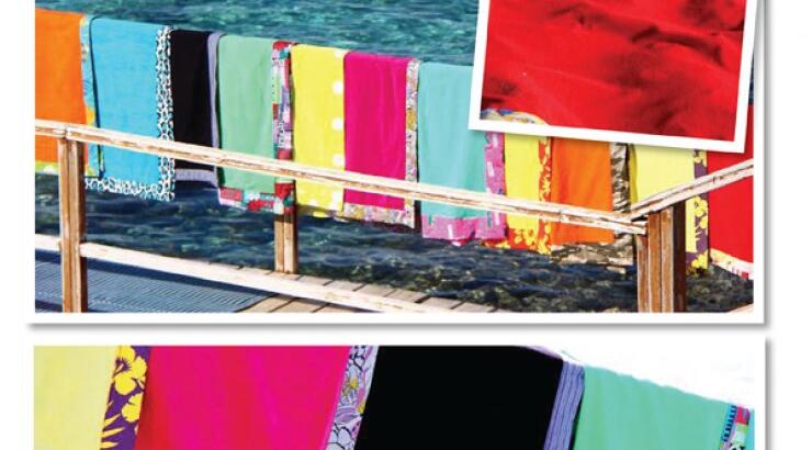  Beachy Towels: Η πετσέτα - παρεό 