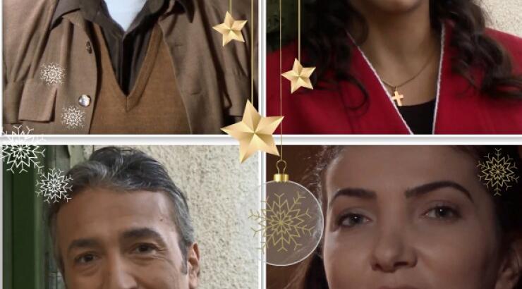 Οι πρωταγωνιστές της "Γαλάτειας" στέλνουν ευχές για το 2018!