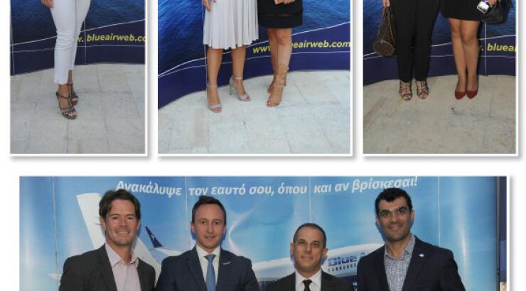 Στο cocktail party της Blue Air και της Orthodoxou Aνiation Ltd