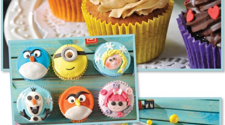Cupcakes με χαρακτήρα από το Ariston