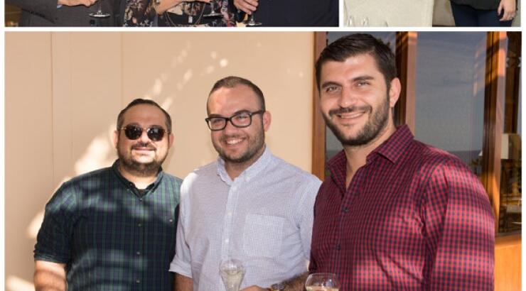 Στην παρουσίαση του νέου μενού του εστιατορίου Mavrommatis