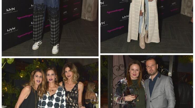 Στο VIP party της NYX Professional Makeup 