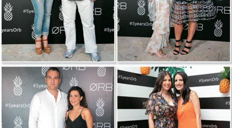 Στο party για τα 5 χρόνια της εταιρείας ORB Communications