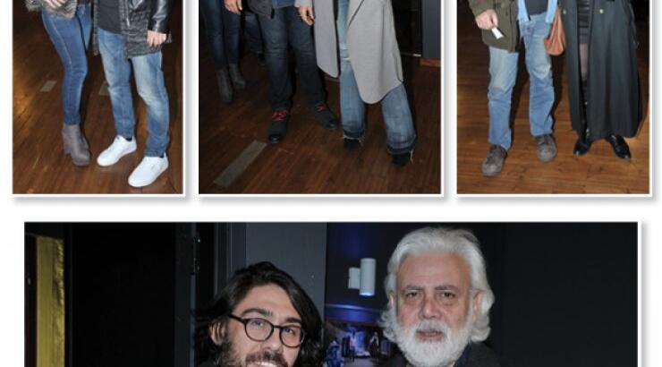 Στην πρεμιέρα της παράστασης "Το φως του γκαζιού"