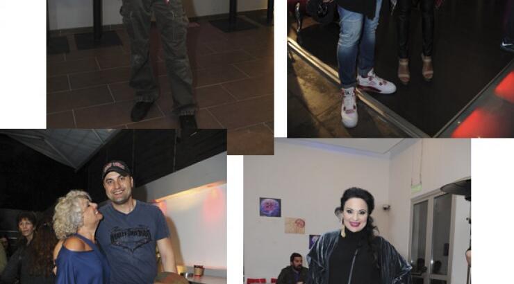 Στην πρεμιέρα της παράστασης "Γίναμε ρόμπα"