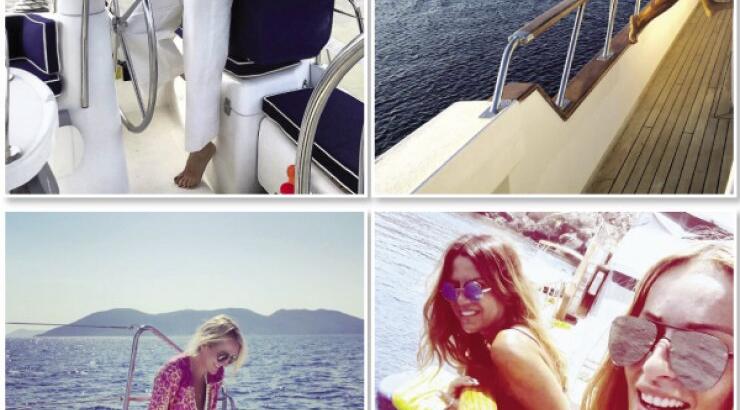 Επώνυμες Κύπριες βολτάρουν με θαλάσσια σκάφη