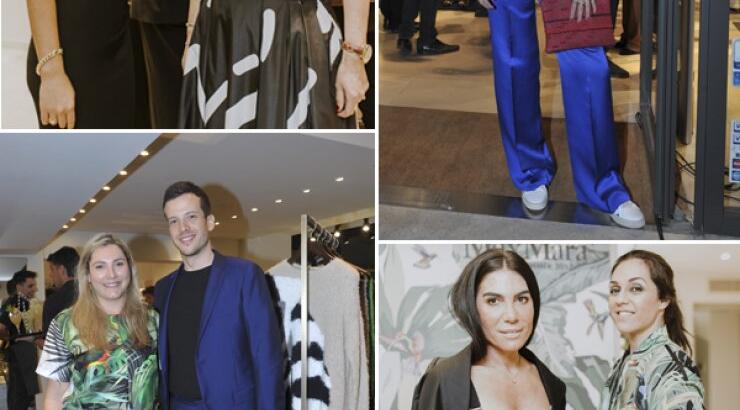 Στο event της boutique Max Mara με tropical mood