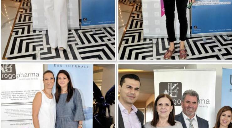 Στην παρουσίαση των προϊόντων Uriage Eau Thermale