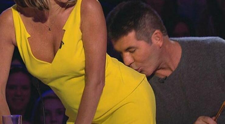 Ποια φίλησε ο Σάιμον Κόουελ στον πισινό;