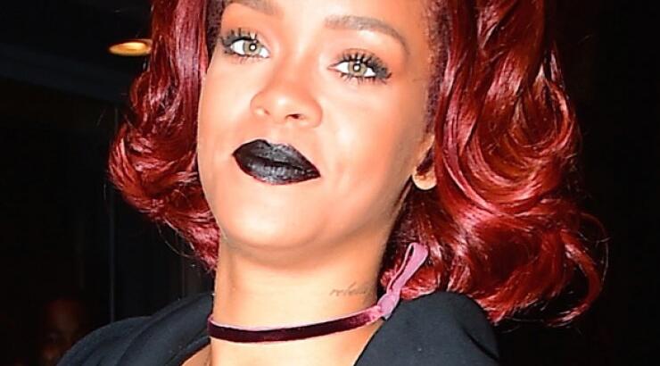 Το μαύρο κραγιόν της Rihanna [εικόνες]