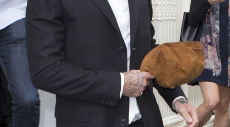 Ο David Beckham στα εγκαίνια της συζύγου του [εικόνες]