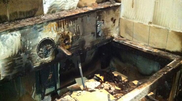 Δείτε το καμένο σπίτι διάσημου ποδοσφαιριστή [εικόνες]