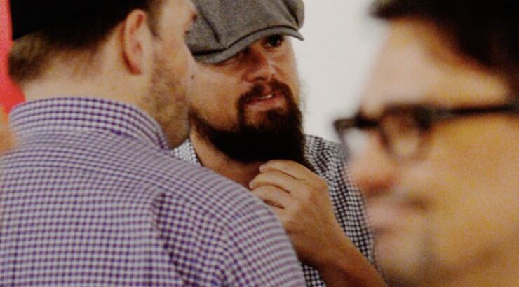 Ο Leonardo Di Caprio σε έκθεση έργων τέχνης [εικόνες]