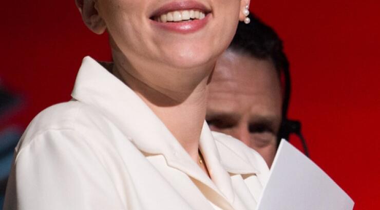 Η Scarlett Johansson κάνει πρόβες για την βραδιά των Oscar [εικόνες]