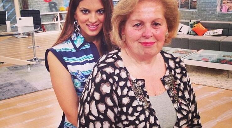 Σταματίνα Τσιμτσιλή: Έκανε πρεμιέρα έχοντας στο πλατό τη μαμά της