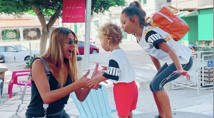 Kωνσταντίνα Ευριπίδου: Έφτιαξαν μπισκότα με την Αριάδνη! Δεν θα πιστεύεις τι έκανε ο μικρός Νικόλας!