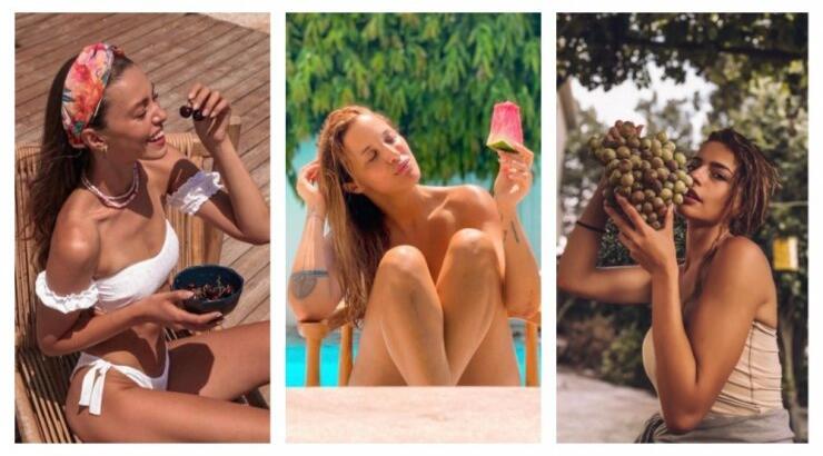 Summer fruits vibes: Επώνυμες στις πιο καλοκαιρινές πόζες με φρούτα! 