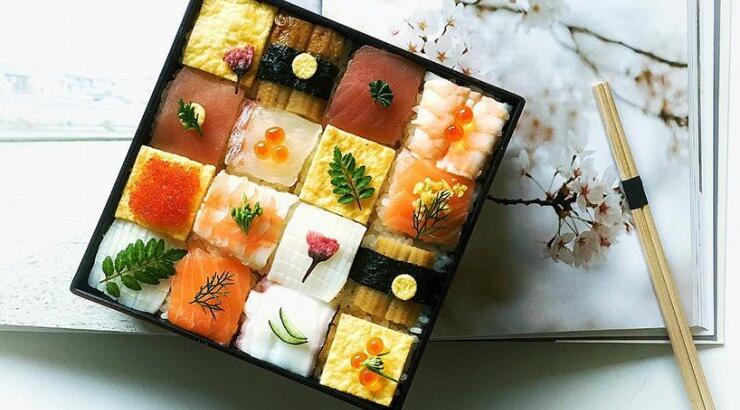 Sushi squares