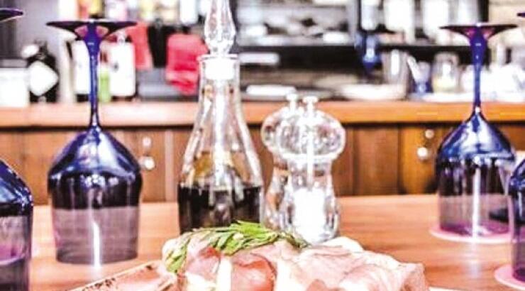 Boho chic tapas bar