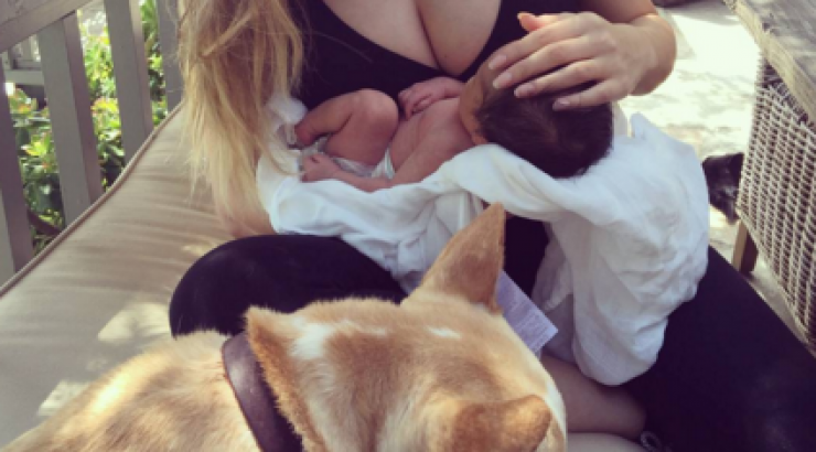 Η celebrity μας συστήνει τη νεογέννητη κορούλα της!