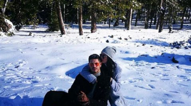 Έλενα Θεοδώρου: Το τρυφερό φιλί από τον σύντροφό της! [εικόνες]