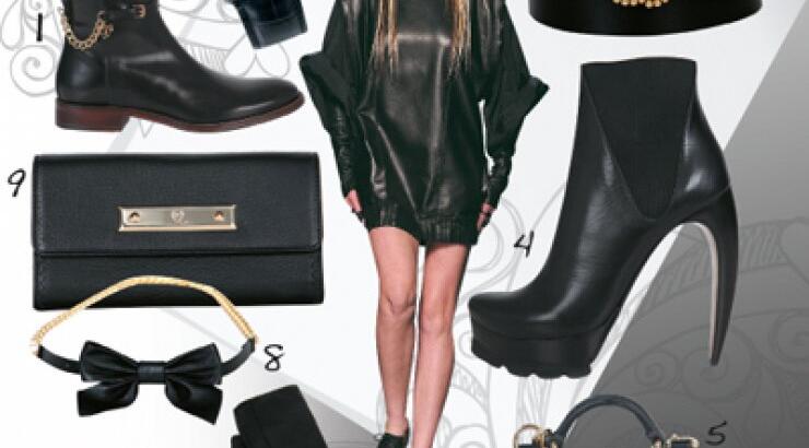 Made of leather