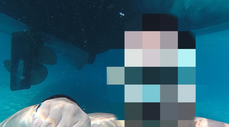 Η υποβρύχια selfie Κύπριου ηθοποιού!