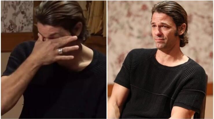 Αποστόλης Τότσικας: Ξέσπασε σε κλάματα ενώ έδινε συνέντευξη [εικόνες]