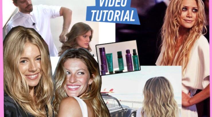 Πώς να κάνεις εύκολα το sexy beach look στα μαλλιά σου! [βίντεο]