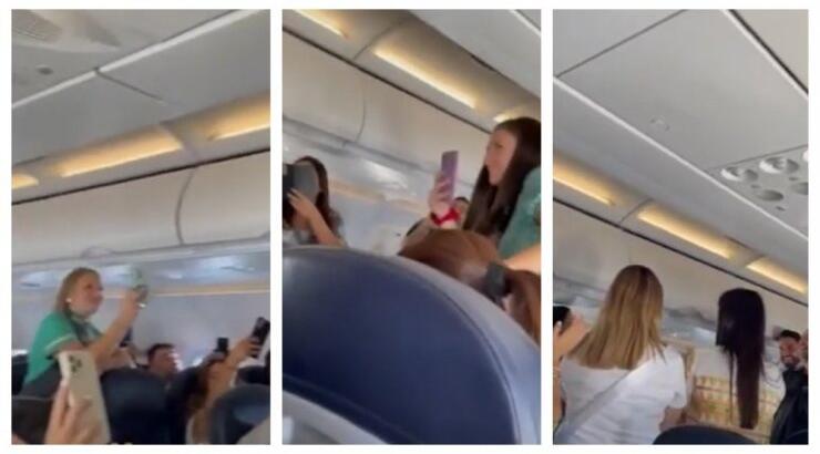 Κύπρια νύφη έκανε χαμό κατά τη διάρκεια πτήσης από Λάρνακα [βίντεο]