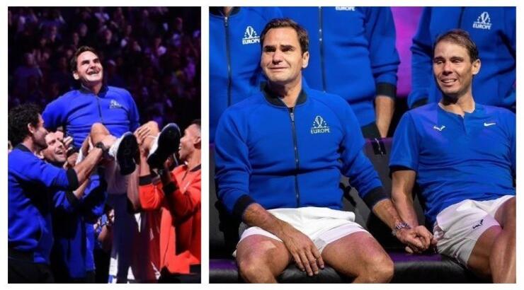 Roger Federer: Πλάνταξε στο κλάμα στον τελευταίο αγώνα της καριέρας του μαζί με τον Rafa Nadal [βίντεο]