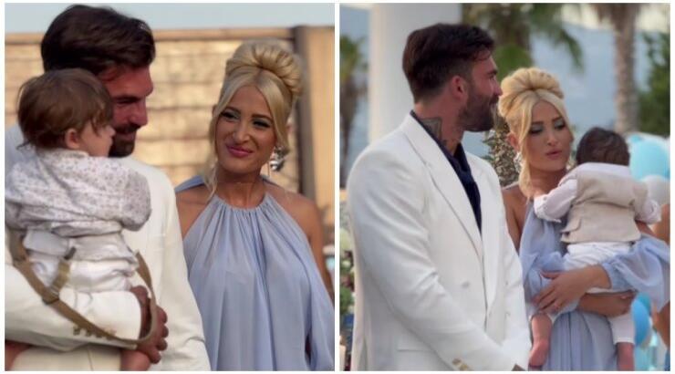 Τούνη - Αλεξάνδρου: Όλα όσα έγιναν στη φαντασμαγορική βάφτιση του γιου τους [εικόνες & βίντεο]