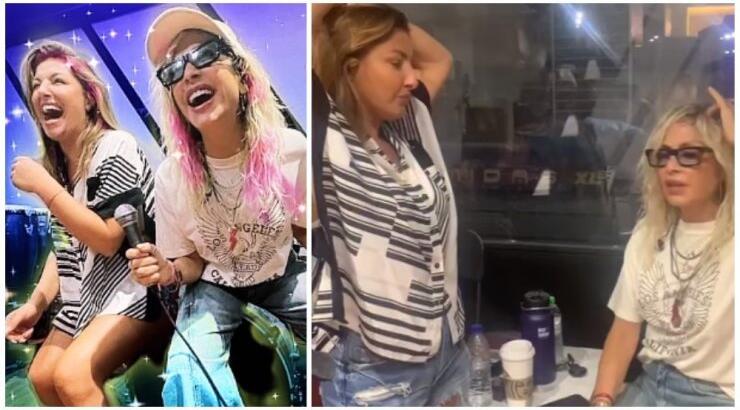 Άννα Βίσση - Έλενα Παπαρίζου: Στις πρόβες για τη μεγάλη επετειακή συναυλία στη Λάρνακα [εικόνες & βίντεο]