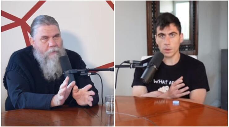 Φειδίας Παναγιώτου: Πήρε συνέντευξη πρώτη φορά από τον πατέρα του, Πάτερ Κυπριανό [βίντεο]