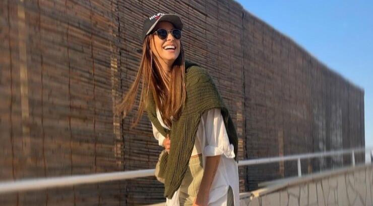 Κωνσταντίνα Ευριπίδου: Η εξόρμηση με την Αριάδνη και τον Νικόλα στη θάλασσα [εικόνα & βίντεο]