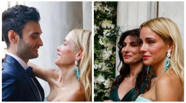 Δούκισσα Νομικού: Συγκινημένη στον γάμο του αδερφού της - Τα δάκρυά της [εικόνες]