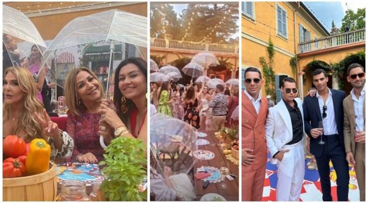 Γιώργος Θεοδότου – Έλις Μισιρλή: Όσα πετύχαμε από το Italian party του γάμου τους