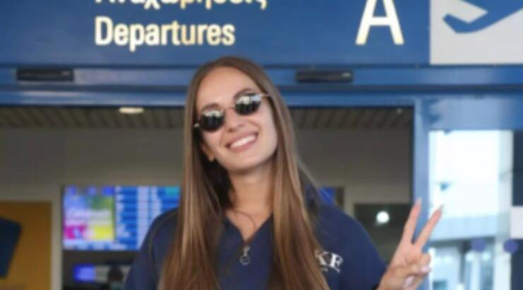 Ανδρομάχη: "Πέταξε" για Τορίνο η φετινή μας εκπρόσωπος στην Eurovision! [εικόνες & βίντεο]