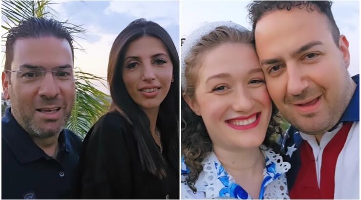 Μαυρίκιος - Ιλάειρα: Η συνάντηση με τους νονούς της κόρης τους, Δίπλαρο και Ροτσίδου [βίντεο]