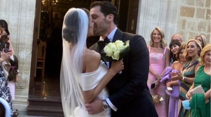 Ανδρέας Χριστοφίδης – Λουκία Αβρααμίδου: Το φωτογραφικό άλμπουμ και βίντεο του λαμπερού γάμου τους