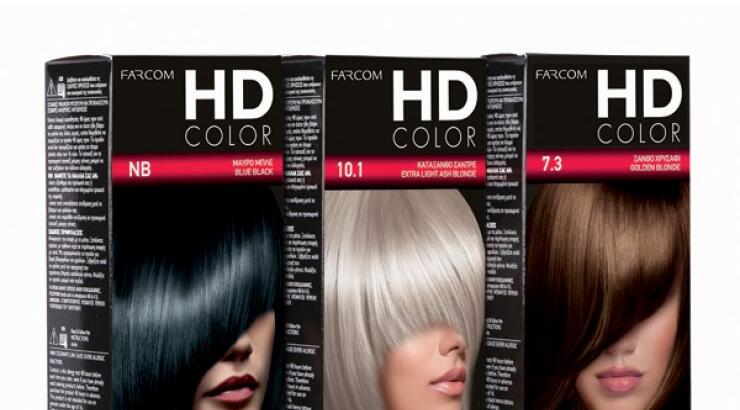 HD Color mini σετ μόνιμης βαφής!