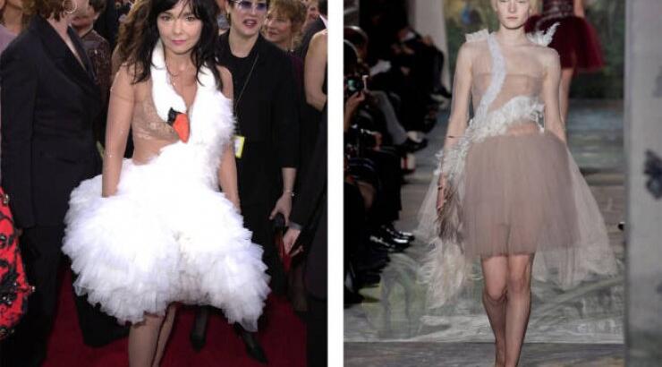 Η couture εκδοχή του κύκνου 