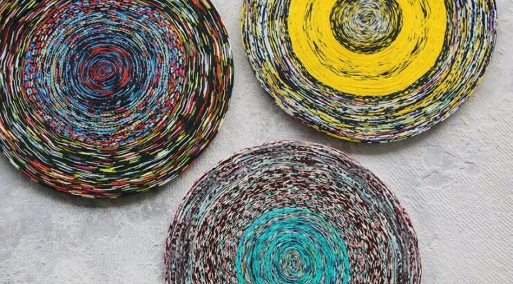 Χαλιά από υφάσματα της Vlisco