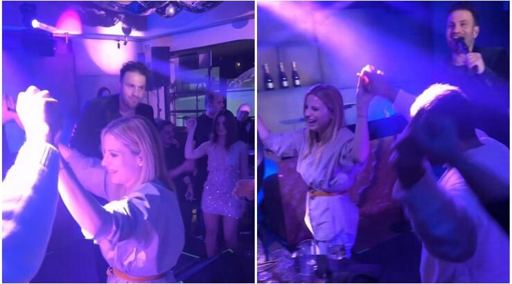 Η Αριστοτέλους χόρεψε τη “Μηλιά” σε νυχτερινό μαγαζί και αποθεώθηκε [βίντεο] 