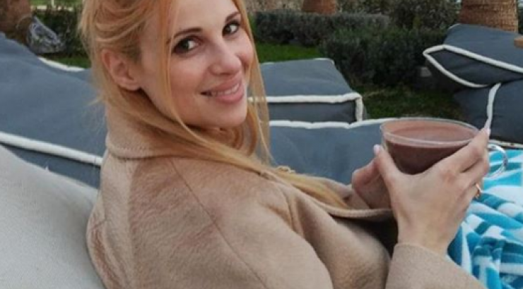 Χριστιάνα Αριστοτέλους: Για πρώτη φορά μας δείχνει τη μικρή Μελίνα! [εικόνα]