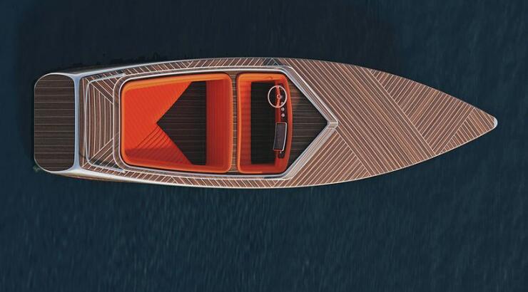 Ξύλινο σκάφος Zebra