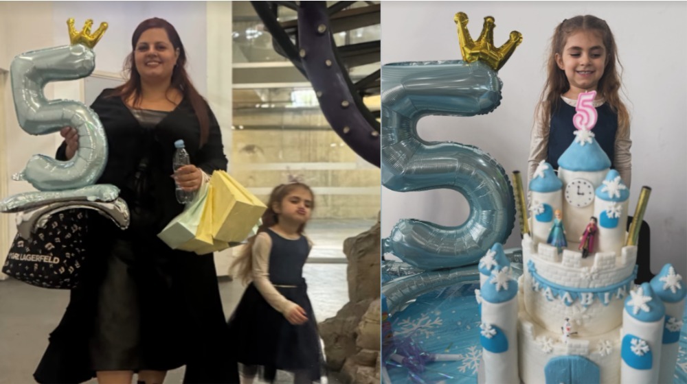 Mαριλένη Σταύρου - Πέτρος Σολωμού: Γιόρτασαν τα 5α γενέθλια της κόρης τους Μαλβίνας