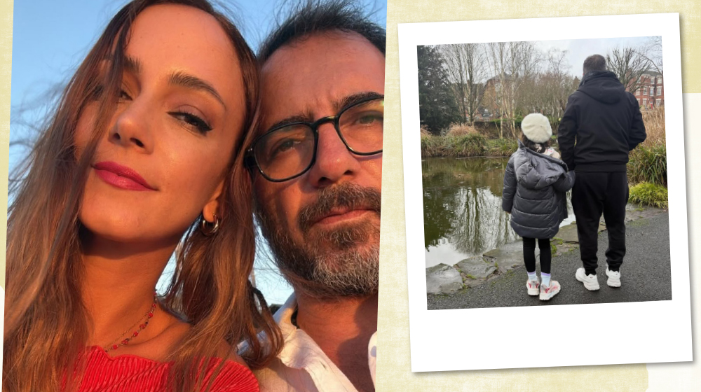 Λώρης Λοϊζίδης - Στυλιάνα Μαραγκού: «Απόδραση» στην Αγγλία με τις κόρες τους [εικόνες]