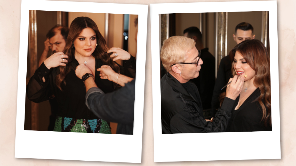 Δανάη Μπάρκα: Το red carpet beauty look της με glam αισθητική [εικόνες]